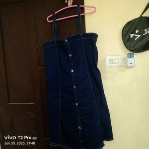 Denim Bodycon Mini Dress
