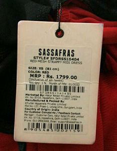 New &amp; Stylish Dress With Tag