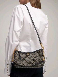 TORY BURCH  Monogram Jacquard Studio Bag Wd Box