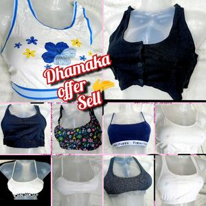 10 mix Size Tank Top And Bras