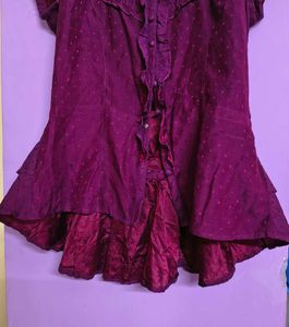 Y2k Purple Top