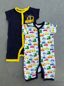 Baby Body Suits Pack Of 2 (3-6 Months)