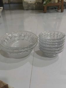 Glass Bowls (Set of 9)