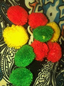 Colorful Pom Po