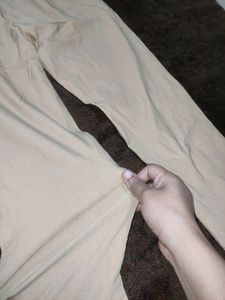 Beige Colour Pant For Women