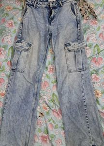 Blue Cargo Denim