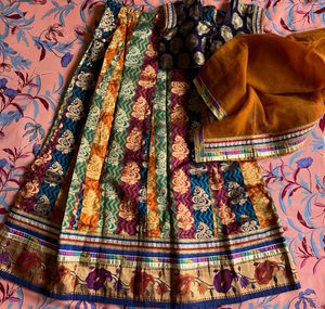 Colorful Lehenga Choli Set