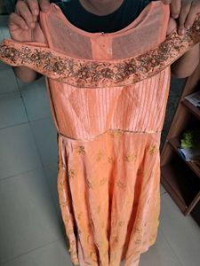 Girls Gown With Bajo Can Attach