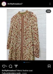 Zardozee Handwork Disainar Sherwani