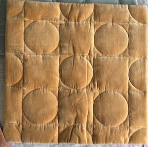 45x45 Velvet Quilted  Cushion Cover -1 Pc