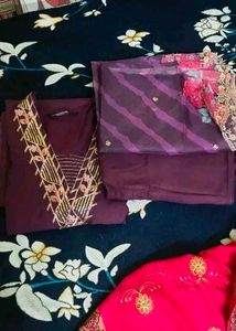 Elegant Embroidered Salwar Suit