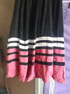 Elegant Black Embroidered Anarkali