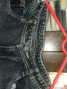 Wide Leg Black Jeans