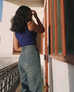Classic Light Wash Denim Jeans