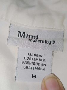 Soft White Peplum Top with Structured Waist✨