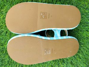Blue &amp; White Chain Sandals, Korean Wear Imported