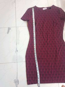 Magenta Bodycon Dress 👗