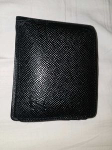 Black Leather Wallet Louis Vuitton
