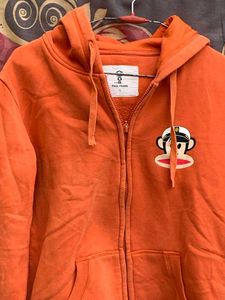 Paul frank Orange Zip-Up Hoodie