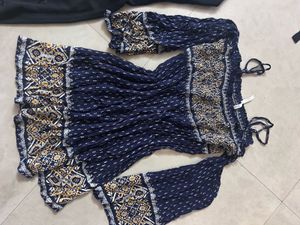 Black Vintage Dress With Beach Dres