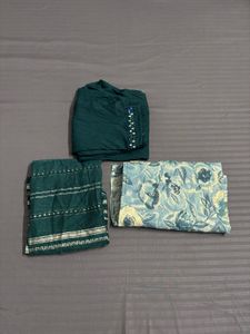 Kurta Set With Dupatta And Trouser