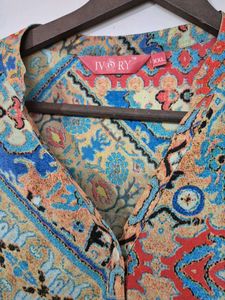 Multi Color Top For Women XXL