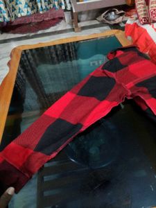 Red &amp; Black Plaid Flannel