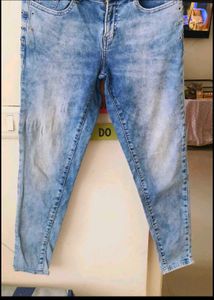Donation Khaki Harem Pants With Black Top And Jean