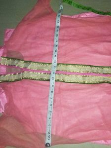 Pink Kurta Set with Shrug 💗