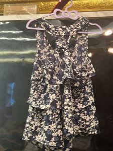 Floral Sleeveless Top