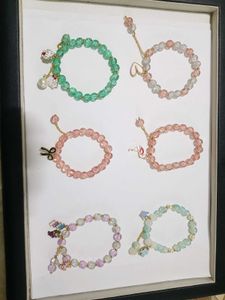 Beads Bracelets with Charms