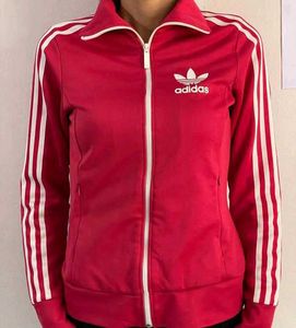 Adidas Red Track Jacket