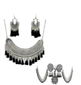 New free size silver set jewellery