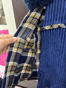 Dress With Overcoat For Kids