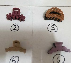 Combo Of 4 Elegant Hairclips