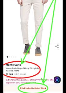 Monte Carlo Denim Coutre Jeans