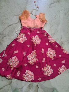 Cute Floral Skirt Set