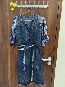 denim dress