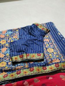 Banarasi Silk Saree With Blouse