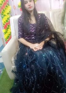 FIX PRICE 🖤 Black Engagement Heavy Lehnga