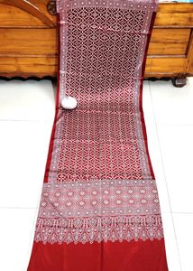 New Ajrakh Modal Silk Stole Dupatta
