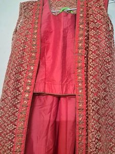 Ethnic Wear CropTop ,skirt With Shrug