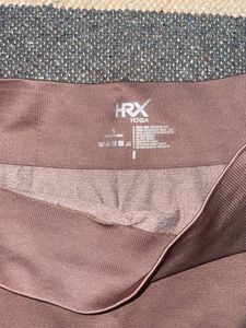 Hrx Yoga Pants + Blue Yoga Mat