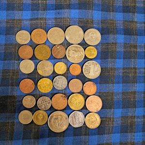 Coins Of 28 Foreign Countries