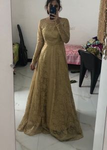 Golden Long Gown