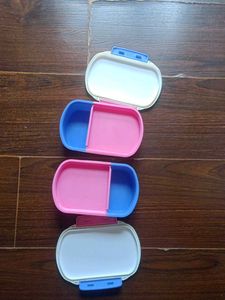 Set Of Two Unused Tiffins