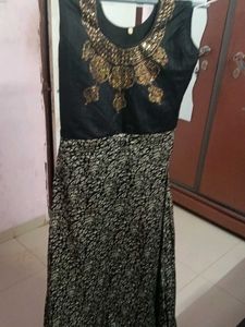 Elegant Black &amp; White Dress