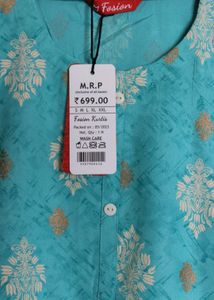 Fosion Brand New Kurti 30% Off On MRP