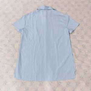 SHEIN Oversized Striped Shirt
