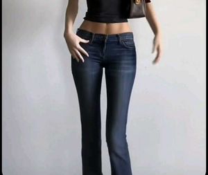 low rise dark denim✨